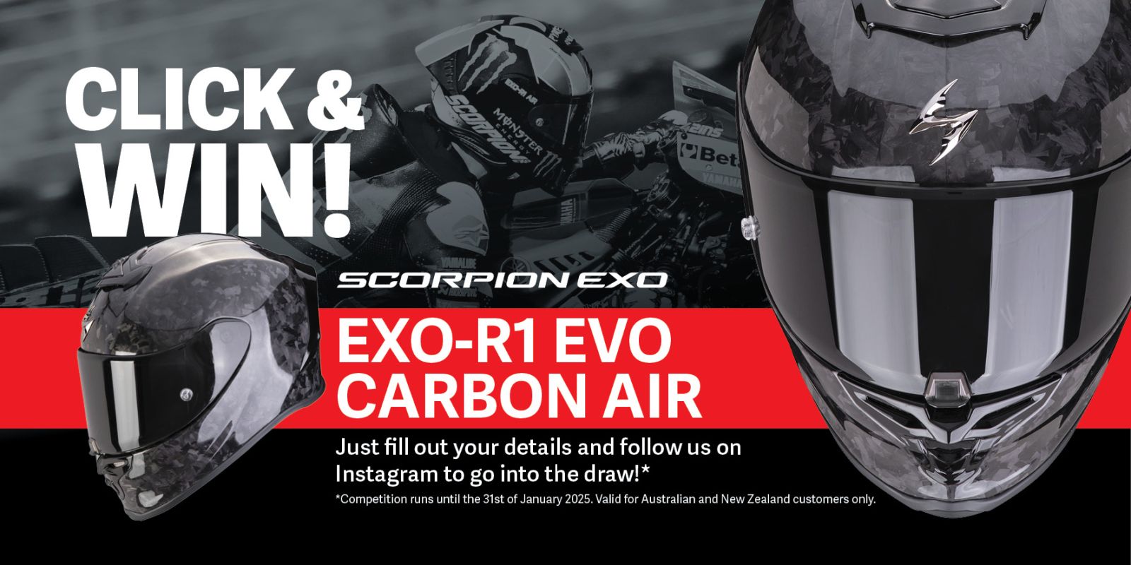 Scorpion Exo Helmets Promotion